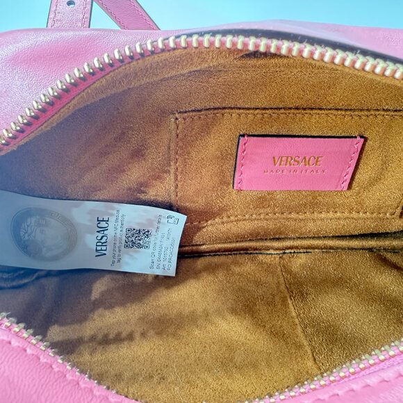 Versace Tag Calfskin Bowling Bag – New Without Tags – Worn by Sabrina Carpenter - Picture 6 of 6